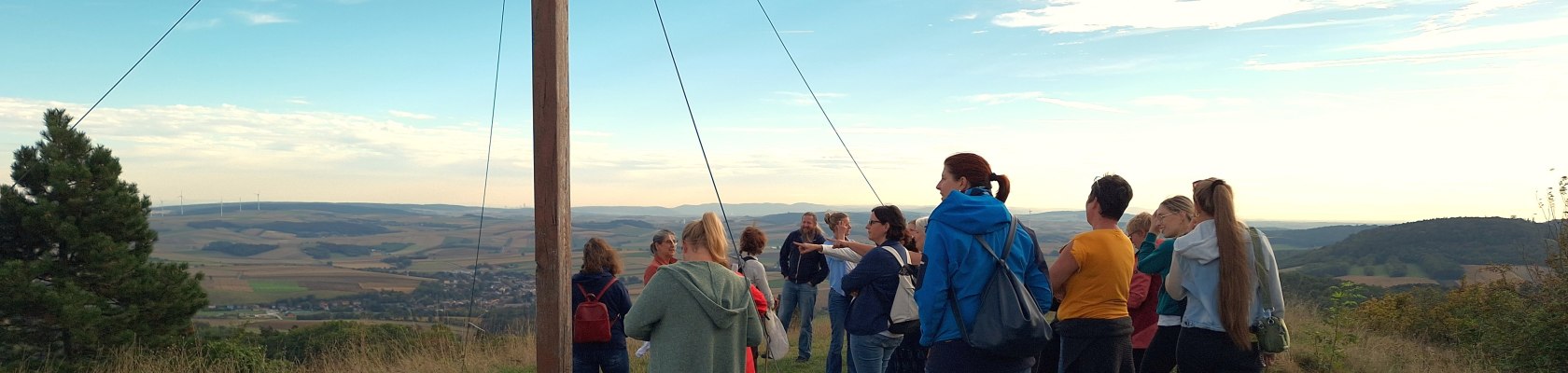 Naturpark Führung Kreuz Buschberg